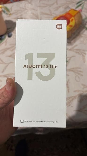 islemis telfon: Xiaomi 13 Lite, 256 GB, rəng - Qara — 2