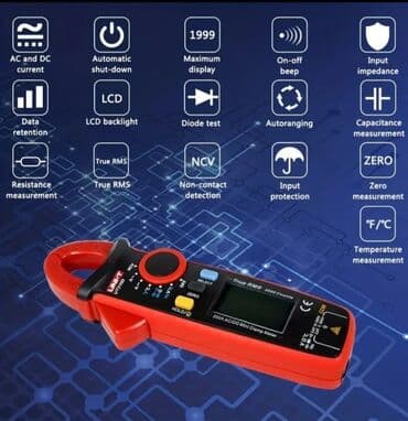 gemma multi ionizer: Multimetr, Uni-T, Yeni, Rəqəmsal, Zəmanətli, Ünvandan götürmə, Pulsuz çatdırılma, Ödənişli çatdırılma — 2