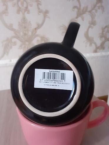 divar asilqani: Fincanlar, Keramika, 2 ədədli dəst — 4