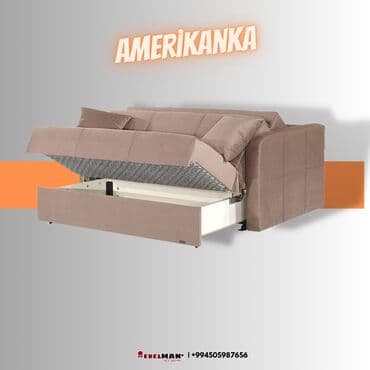 диван американка: Раскладной диван, Новый, Раскладной, С подъемным механизмом, Бесплатная доставка на адрес — 3