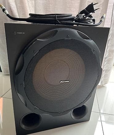 yamaha ses sistemi: İşlənmiş Yamaha Kolonka, Növ - Sabvufer, rəng - Qara — 10