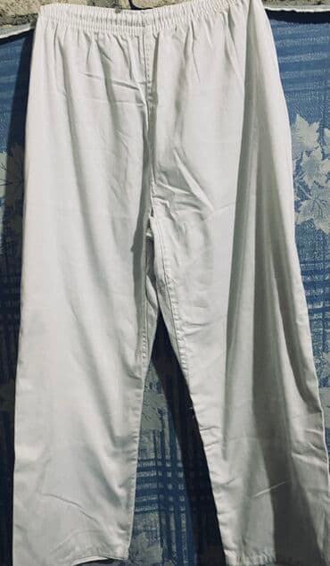 yun şalvar: İdman dəsti, Adidas, 2XL, rəng - Ağ — 3