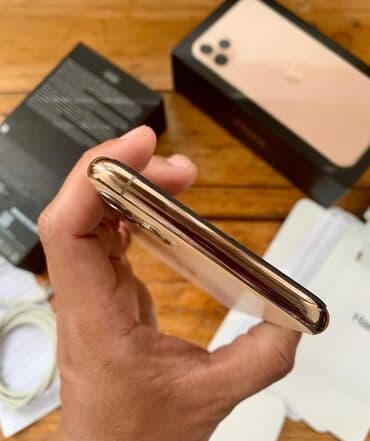 telefon lalafo: IPhone 11 Pro Max, 256 GB, Qızılı, Zəmanət, Kredit, Barmaq izi — 4