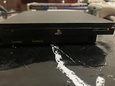 p4 disk: Playstation 2 Slim Yanında 1 Pult+ Pes Serisi fifa ve elave oyunlar — 3