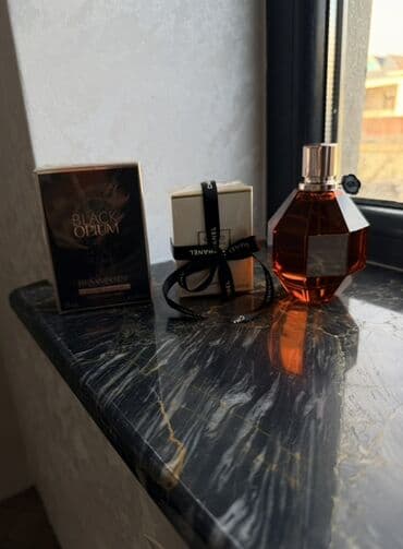 Vitaminlər və BAƏ: Məhsul: Qadın ətirləri seti - Viktor&Rolf Flowerbomb Parfum — 1