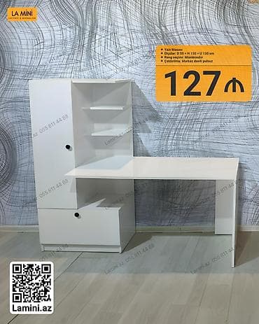 termo: Yazı masası – La Mini (Laconic & Minimalism) Xüsusiyyətlər: - — 1