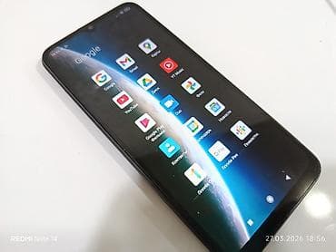 kamera dəsti: Redmi 10A, 128 GB, rəng - Qara, Barmaq izi — 7