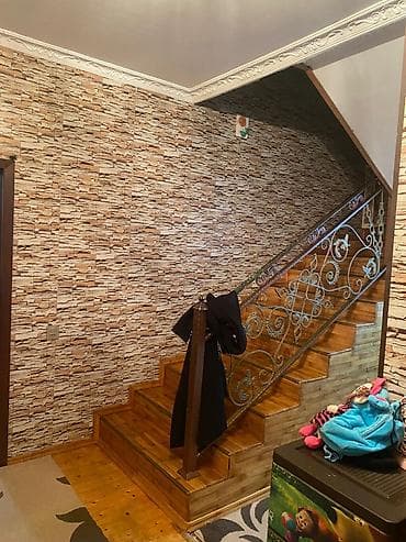 maştaga ev: 4 otaqlı, 110 kv. m, Kredit var, Orta təmir — 4
