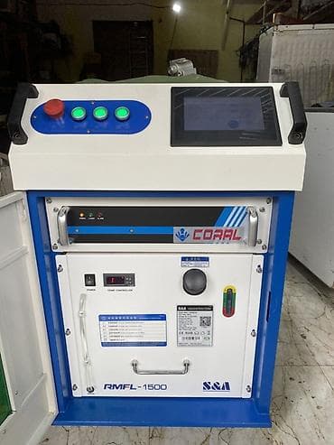 metal dəmir: CORAL RMFL-1500 lif qızdırıcı çiller ilə lazer qaynaq komplekti - — 2