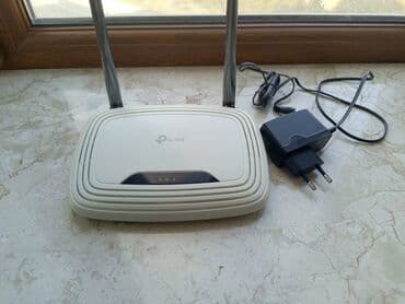TP-Link Wi‑Fi router – 2 ədəd çıxarıla bilən yüksək qazanclı antena