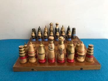 metbex ucun alcipan fiqurlari: Antik sahamat 1950 ve 60 ci illere aid cox nadir tapilan sahmat her — 4