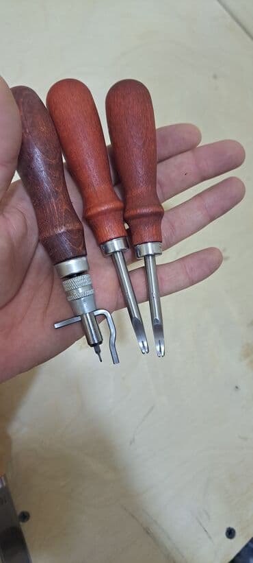 rezak satilir: Dəri işləri üçün avadanlıq və alətlər satılır. yeni biznes qurmaq üçün — 17
