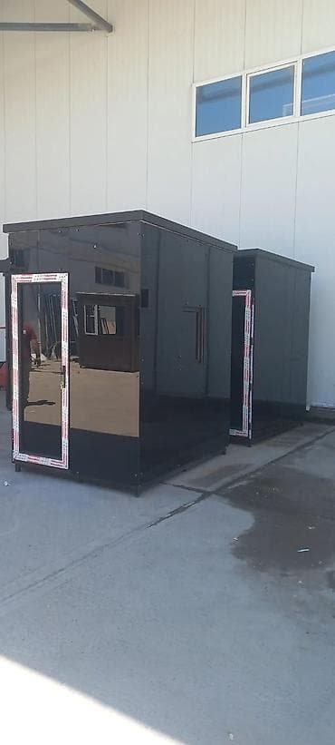 Будки, киоски: Mühafizə butkaları – 155x155 sm ölçülü, ağ rəng Qiymət: 890 manat - at lalafo.az — 4 Будки, киоски: Mühafizə butkaları – 155x155 sm ölçülü, ağ rəng Qiymət: 890 manat - — 4