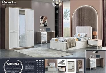 uwaq masini: Damla Mebel – Monna gənc/yataq otağı dəsti Fabrik istehsalı — 1