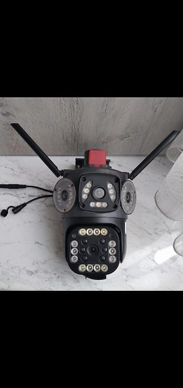 star track tv: 3 lensli 4G/PTZ ağıllı təhlükəsizlik kamerası. Çox az işlənmiş. 90₼ a — 2