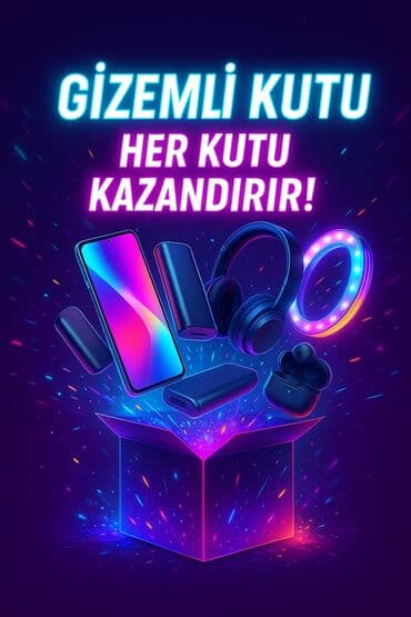 mini ventilyator: Gizəmli qutu 🧰 Qutudan çıxma ehtimalı olan məhsullar: ✅ USB kabel — 2