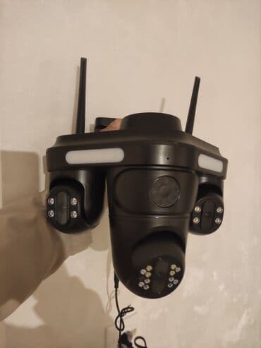 smart kamera wifi: Salam.Teze qutuda Wifi kamera 3lens 3göz hamisi telefonla idare olunur — 2