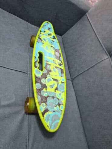 hoverboard ikinci el: Plastik kruizer skeytbordu - Korpus: möhkəm plastik gövdə, parlaq — 1