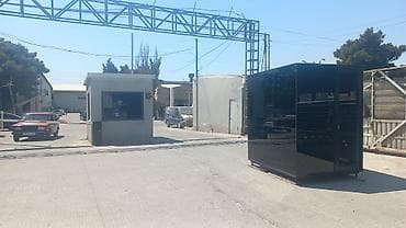 Будки, киоски: Mühafizə Butkaları – qara şüşəli Ölçülər və qiymətlər: - 155×155 sm – — 7
