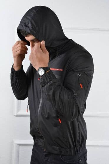 su keçirməyən kişi gödəkçəsi: Yağmurluq "Prada" Türkiyə istehsalı Yağmurluqlar (Vetrovkalar) - — 1