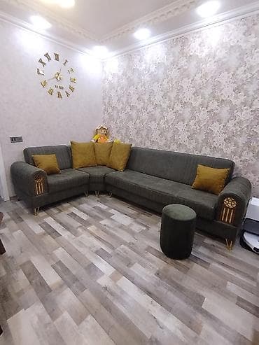 divan mətbəx: Künc divan, Açılan, Bazalı — 2