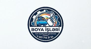 Peşəkar boya işləri — kompressor və püskürdücü avadanlıqla səthlərin