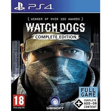 playstation oyunlari: Ps4 üçün watch dogs complete edition oyun diski. Tam yeni, original — 1