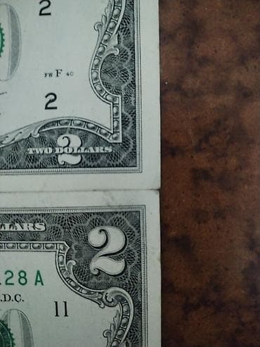 5 dollar: Pullar Bir ədədi 100 manat. Cap xətallari və maraqli seriyalar — 6