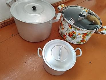 Qazan, rəng - Qara, Alüminium