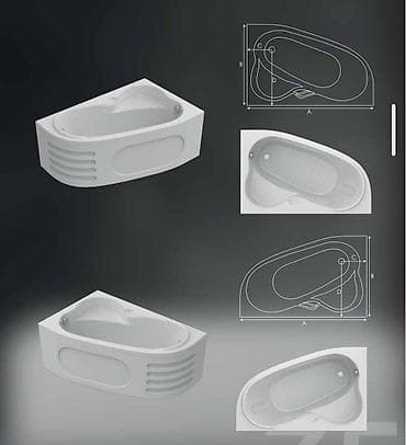 ванна ссср: Новый Ванна, Акрил, Платная доставка — 3