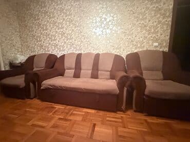 işlənmiş künc divanlar: Divan, İşlənmiş, Açılan — 1