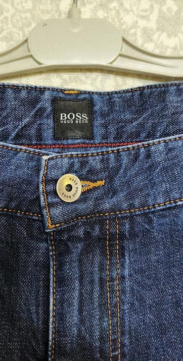 Мужская одежда: Мужские джинсы, Hugo Boss, 2XL — 3