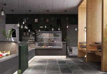 böyük soyuducu: Yüksək keyfiyyətdə şirniyyat vitrinlərinin istənilən ölçü və dizaynda — 22