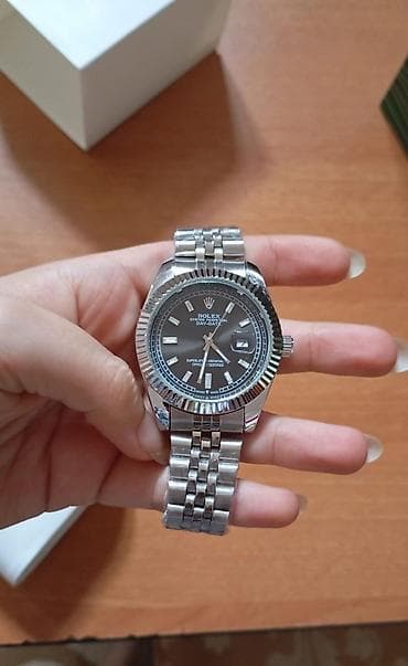 bilerzik: Yeni, Qol saatı, Rolex, rəng - Gümüşü — 6