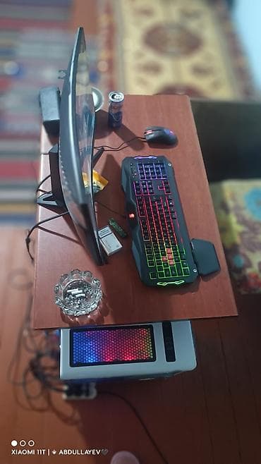 infinix smart 5: Gaming masaüstü kompüter + monitor + periferiyalar Komponentlər: - — 9