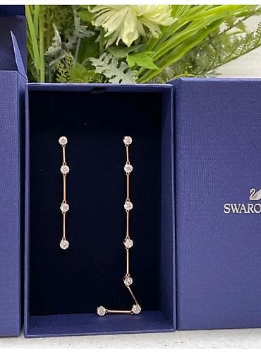 Ювелирные изделия: Серьги, Swarovski, Платная доставка — 1