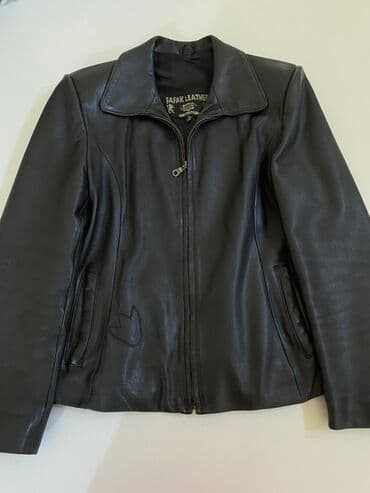 qiz ucun kurtkalar: Dəri kurtka, M — 1