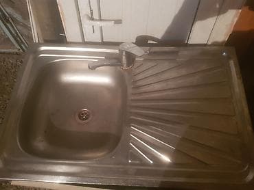 İşlənmiş Düzbucaqlı Mətbəx çanağı, Paslanmaz polad, Ünvandan götürmə