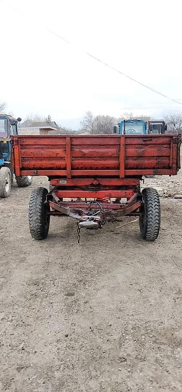 Kənd təsərrüfatı üçün ikioxlu traktor qoşqusı - Tip: kənd təsərrüfatı — 1