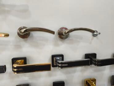 qapı desteyi: Qapı tutacaqları – dekorativ və funksional modellər - Material: metal — 1