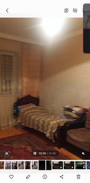 20 ci sahe: Kirayə verilən mənzil – 2 otaqlı Plan və otaqlar: - Geniş dəhliz — 5