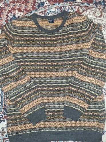 черные мужские свитера: Мужской свитер, Defacto, L, цвет - Серый — 2