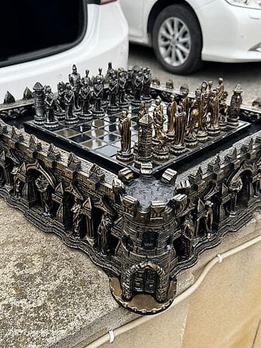 İncəsənət və kolleksiyalar: Sahmatlar Çeşid çoxdu.çatdırılma 1_2 saata edilir. Qoz ağacındandı — 2