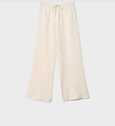 stradivarius xs: Şalvar, Stradivarius, XL, rəng - Bej — 7