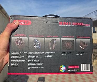 router mi 4a: T-WOLF TF950 5-in-1 “Chicken Artifact Set” – mobil və PC oyunları üçün — 2