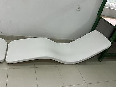 mehin mebel: Açıq havada istirahət üçün rahat şezlonq Minimalist görünüş, müasir — 2