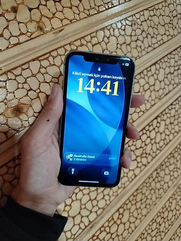 iphone pro max 13 dubai: IPhone 11, 64 GB, Göy, Simsiz şarj, Face ID, Sənədlərlə — 1