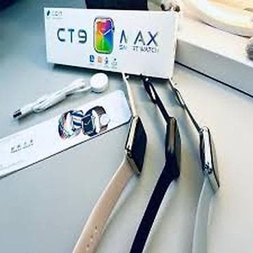sabo 40: Kateqoriya: Smart saatlar Brend: No Brand Model: CT9 Max (Silver) — 1