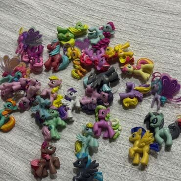 peg perego: My Little Pony fiqur dəsti - Rəngarəng kolleksiya: müxtəlif ölçülərdə — 2