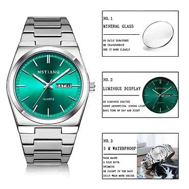 əl saat: Qol saatı, rəng - Gümüşü — 10